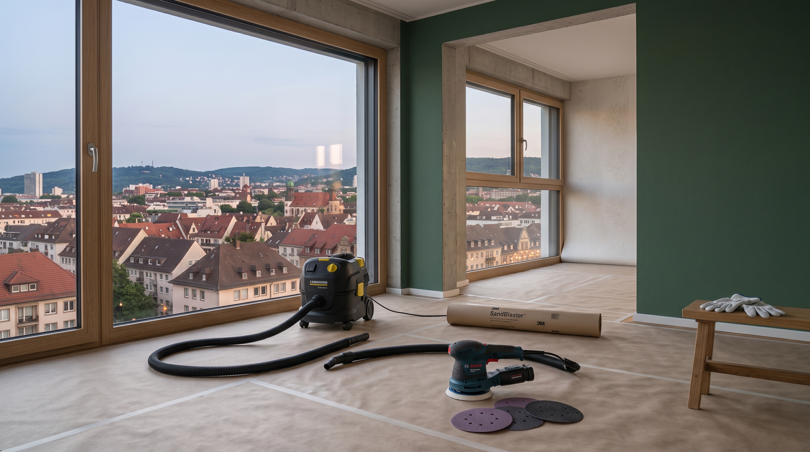 Wände schleifen wie ein Profi – der vollständige Leitfaden